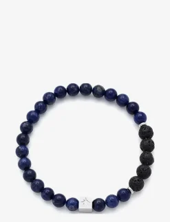 Samie - Bracelet with blue beads - Armband| Smycken