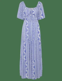 Kvinnor Rip Curl Klänningar & Kjolar|SAN CARLOS S/S MAXI DRESS - Klänningar