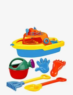 Suntoy SANDSET BÅT 6 DELAR - Sandleksak|Barn Uteleksaker