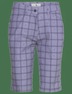 Kvinnor Lexton Links Shorts|Shorts|Sandy Golf Shorts - Golfshorts