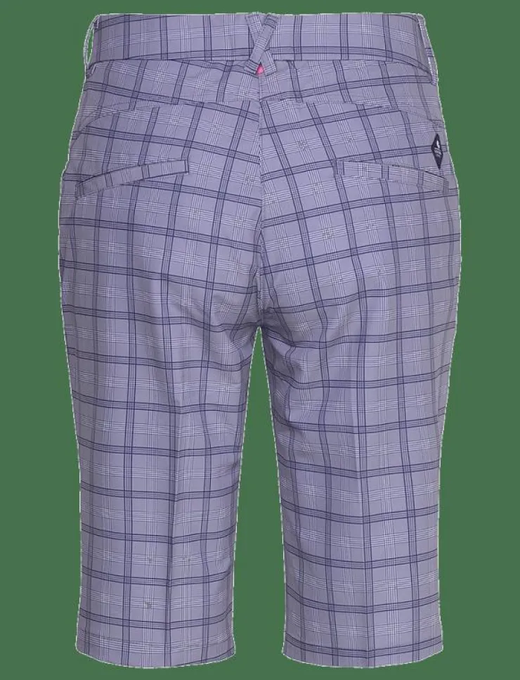 Kvinnor Lexton Links Shorts|Shorts|Sandy Golf Shorts - Golfshorts