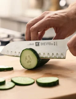 Zwilling Santoku Japansk kockkniv med olivslipning - Santokuknivar| Köksknivar & Knivtillbehör