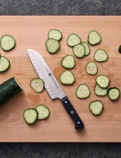 Zwilling Santoku Japansk kockkniv med olivslipning - Santokuknivar| Köksknivar & Knivtillbehör