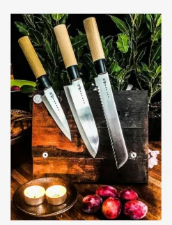 Satake Houcho. 3 knivar i Balsabox. - Knivset| Köksknivar & Knivtillbehör