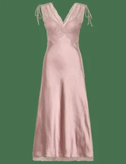 Kvinnor Mango Klänningar|Satin camisole dress - Spetsklänningar
