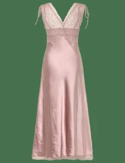 Kvinnor Mango Klänningar|Satin camisole dress - Spetsklänningar