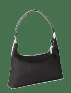 Calvin Klein SATIN NYLON SMALL SHOULDER BAG - Axelremsväskor|Kvinnor Axelremsväskor