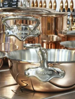 Mauviel Stekpannor & Kokkärl|Sautépanna rundad M'6s 3,2 liter Koppar/Stål - Traktörpannor & Sauteuser
