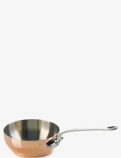 Mauviel Sautépanna rundad M'150S 2 liter Koppar/Stål - Traktörpannor & Sauteuser| Stekpannor & Kokkärl