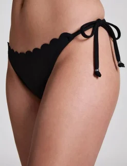 Kvinnor Hunkemöller Badkläder|SCALLOP CHEEKY T - Side tie bikinitrosor