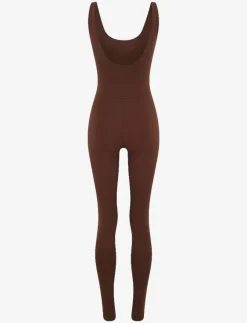 Kvinnor Girlfriend Collective Toppar & T-Shirts|Plus Size & Curvy|Scoop Back Unitard, Long - Jumpsuits & Bodies