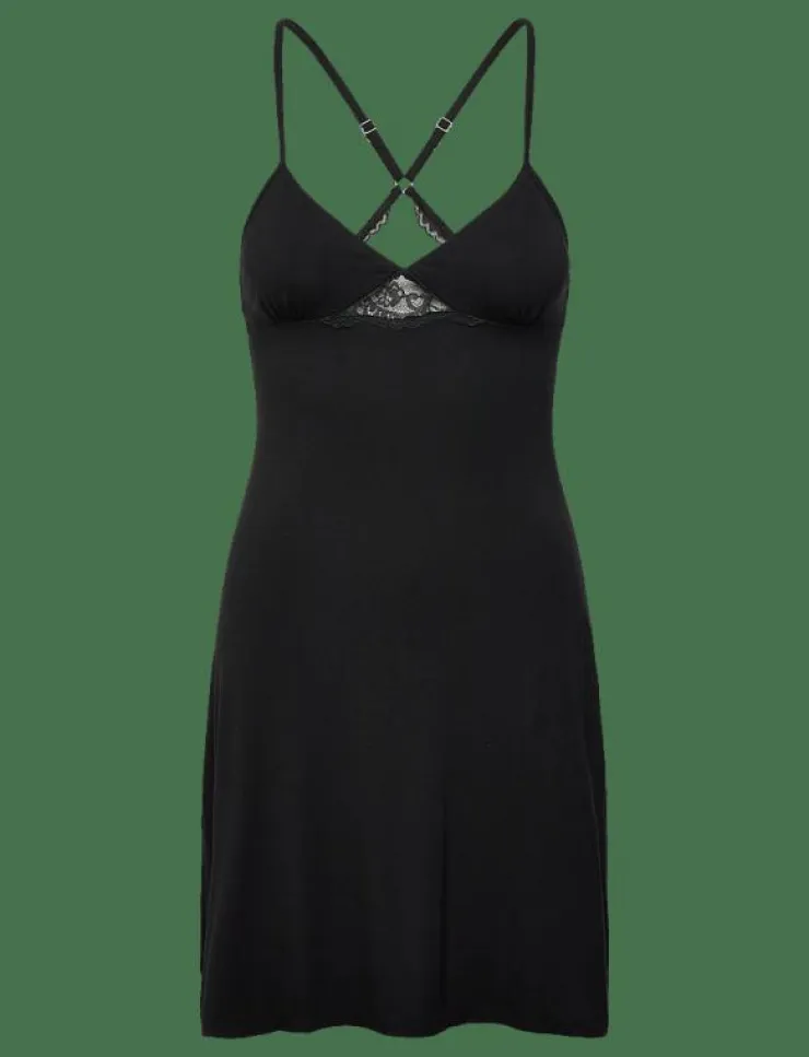 Hunkemöller SD JERSEY LACE BACK DETAIL - Nattlinnen|Kvinnor Pyjamas & Loungewear