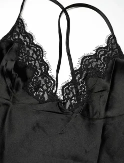 Kvinnor Hunkemöller Pyjamas & Loungewear|Bodies & Underklänningar|SD LONG SATIN LACE MYA - Nattlinnen