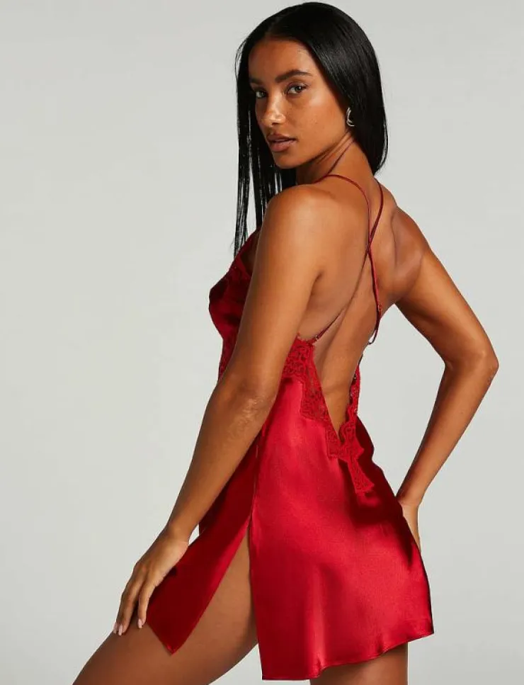 Hunkemöller SD SATIN MYA - Nattlinnen|Kvinnor Bodies & Underklänningar