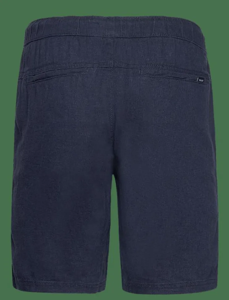 Solid Shorts|SDAURELIUS ELAS. Shorts - Linneshorts