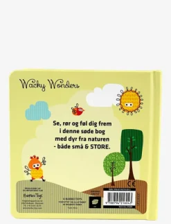 Barn Barbo Toys Barnböcker|Se, Rør og Føl - Wacky Wonders Dyrevenner - DK - Babybok
