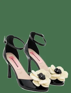 Kvinnor Custommade Högklackade Skor|Seduction Pearl Flower - Peeptoes