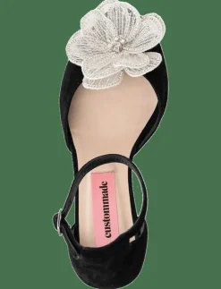 Custommade Seduction white crystal flower - Klassiska pumps|Kvinnor Högklackade Skor