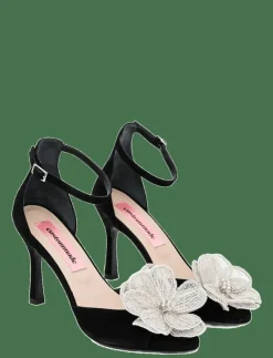 Custommade Seduction white crystal flower - Klassiska pumps|Kvinnor Högklackade Skor