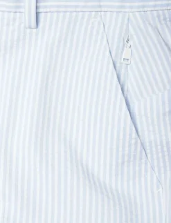 Kvinnor Ralph Lauren Golf Byxor|Seersucker 5-Pocket Performance Pant - Golfbyxor