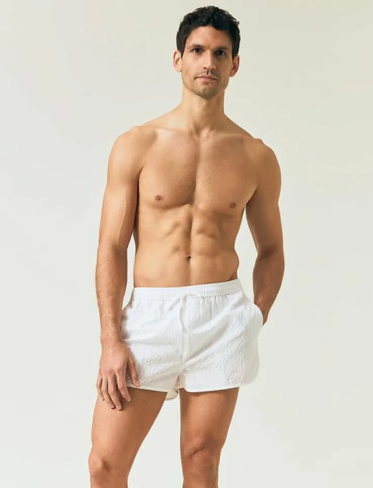 Lexington Clothing Badkläder|Seersucker Swim Shorts - Badbyxor