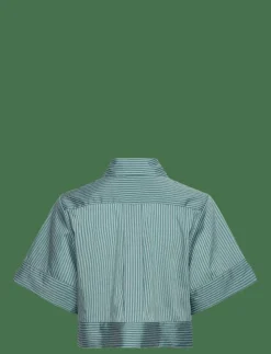 Kvinnor Malina Blusar & Skjortor|Selene Cropped shirt - Kortärmade skjortor