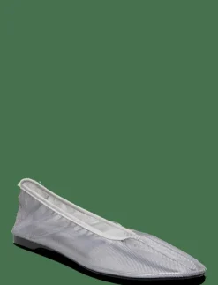 Mango Semi-transparent mesh ballet flats - Ballerinas|Kvinnor Ballerinaskor
