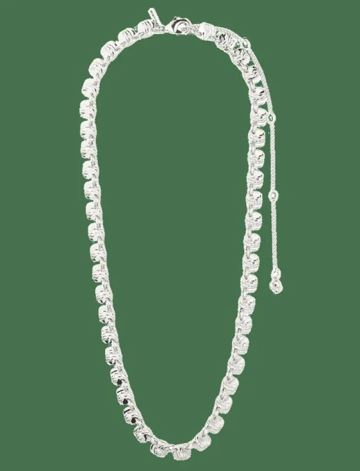 Pilgrim SENSE necklace silver-plated - Kedjehalsband| Smycken