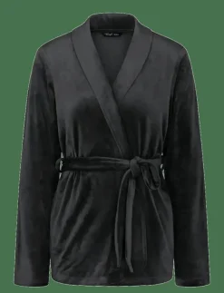 Kvinnor Triumph Morgonrockar|Morgonrockar|Sensual Velour Robe Top 01 - Morgonrock