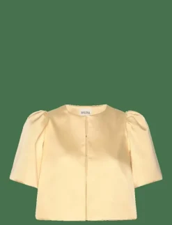 Malina Serena short sleeve wrap blouse - Kortärmade blusar|Kvinnor Blusar & Skjortor