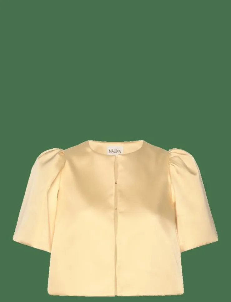 Malina Serena short sleeve wrap blouse - Kortärmade blusar|Kvinnor Blusar & Skjortor