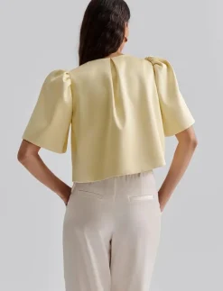 Malina Serena short sleeve wrap blouse - Kortärmade blusar|Kvinnor Blusar & Skjortor