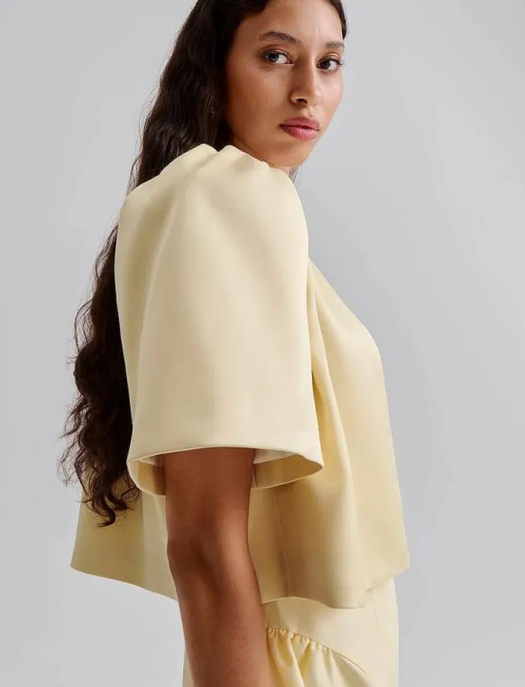 Malina Serena short sleeve wrap blouse - Kortärmade blusar|Kvinnor Blusar & Skjortor
