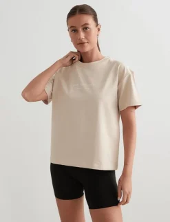 Kvinnor aim´n Toppar & T-Shirts|Serif Boxy T-Shirt - T-Shirts