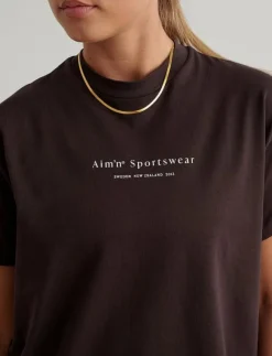 Kvinnor aim´n Toppar & T-Shirts|Serif Boyfriend T-shirt - T-Shirts