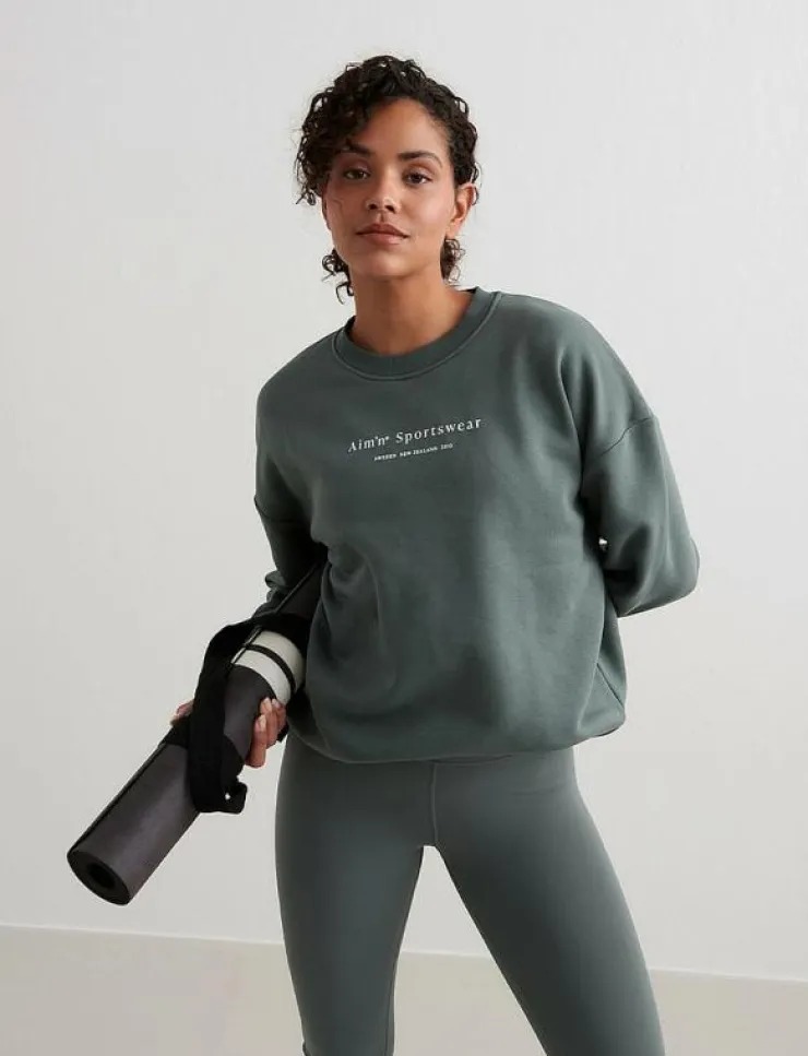 aim´n Serif Sweatshirt - Sweatshirts|Kvinnor Sweatshirts