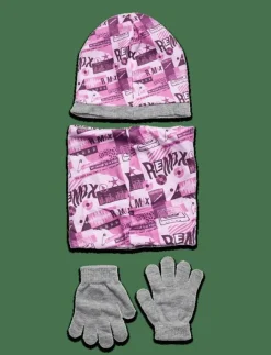 L.O.L SET 3 PCS BONNET+COLLAR+GLOVES - Tubhalsdukar|Barn Mössor|Vinteraccessoarer
