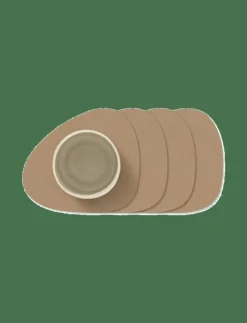 LIND DNA 4-set Glass Mat Curve Nupo - Serveringstillbehör| Serveringstillbehör