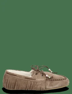 Barn Mango Inneskor|Shearling leather moccasins - Inneskor