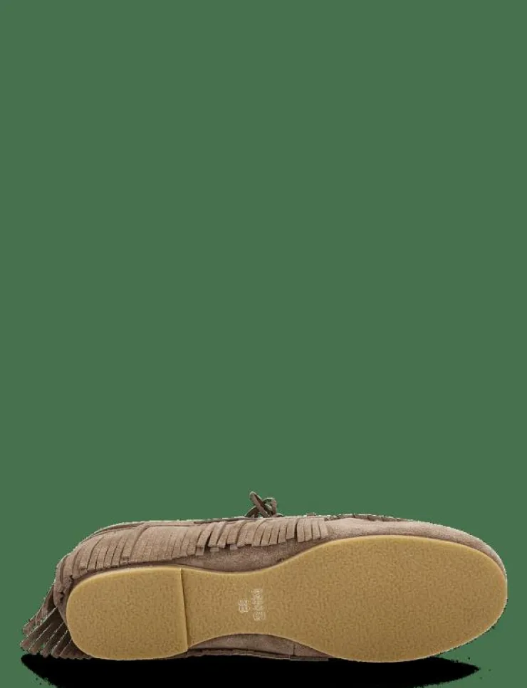 Barn Mango Inneskor|Shearling leather moccasins - Inneskor