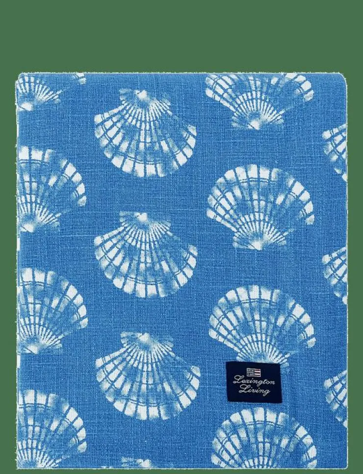 Lexington Home Shell Printed Organic Cotton Tablecloth - Dukar & löpare| Kökstextilier|Textilier