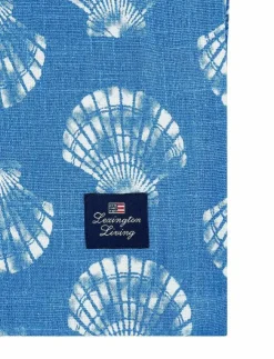 Lexington Home Shell Printed Organic Cotton Tablecloth - Dukar & löpare| Kökstextilier|Textilier