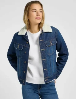 Lee Jeans SHERPA RIDER JKT - Jeansjackor|Kvinnor Denimkläder|Jackor & Kappor