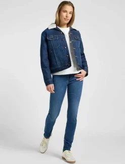 Lee Jeans SHERPA RIDER JKT - Jeansjackor|Kvinnor Denimkläder|Jackor & Kappor