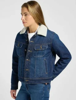 Lee Jeans SHERPA RIDER JKT - Jeansjackor|Kvinnor Denimkläder|Jackor & Kappor
