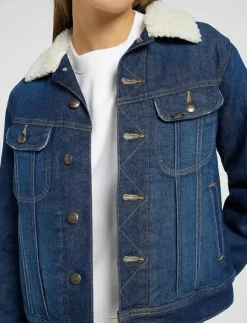 Lee Jeans SHERPA RIDER JKT - Jeansjackor|Kvinnor Denimkläder|Jackor & Kappor