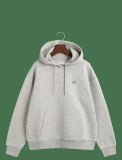 Kvinnor GANT Kläder|SHIELD HOODIE - Huvtröjor