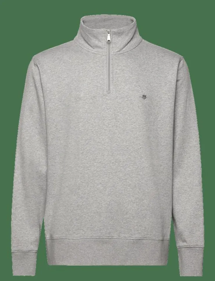 GANT Sweatshirts & Huvtröjor|SHIELD LOGO HALF ZIP SWEAT - Sweatshirts