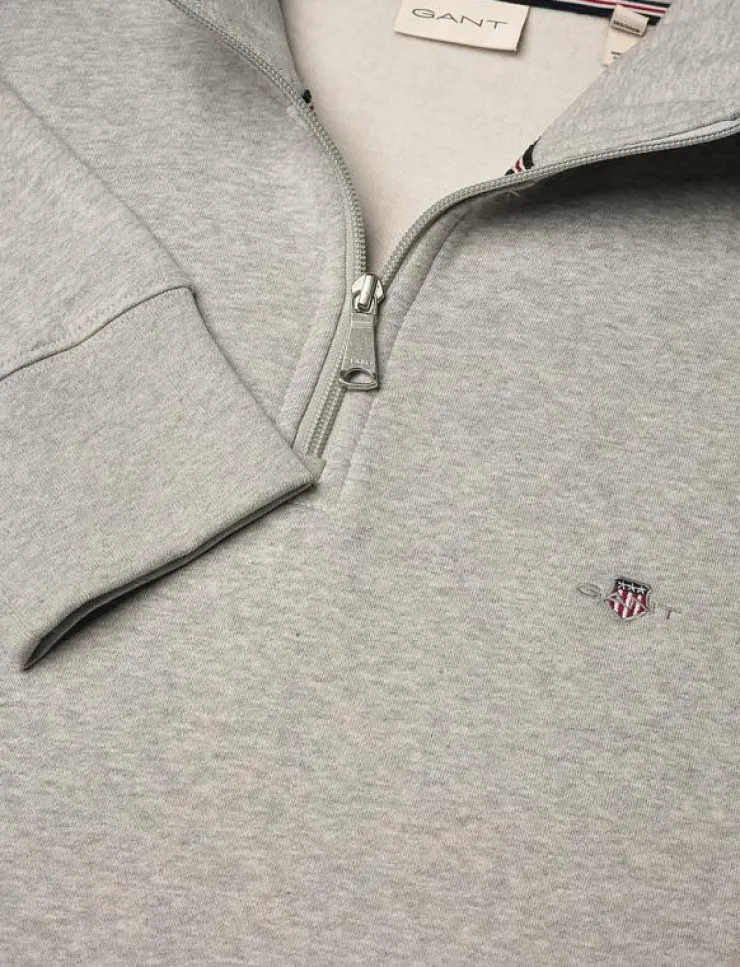 GANT Sweatshirts & Huvtröjor|SHIELD LOGO HALF ZIP SWEAT - Sweatshirts