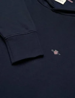 GANT SHIELD LOGO HOODIE - Hoodies| Sweatshirts & Huvtröjor